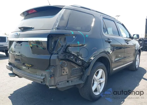 2018 Ford Explorer Xlt from USA, damaged, VIN 1FM5K7D84JGC48958